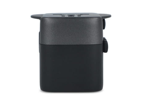 PowerPro Reiseadapter aus recyceltem Kunststoff