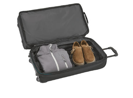 travelite BASICS Rollenreisetasche 55cm Schwarz