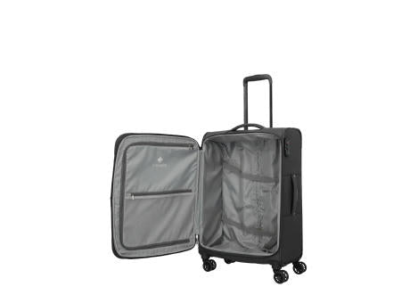 travelite UMBRIA Trolley 4-Rollen M exp. Black