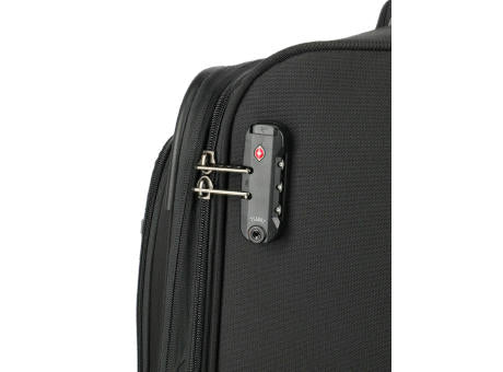 travelite UMBRIA Trolley 4-Rollen M exp. Black