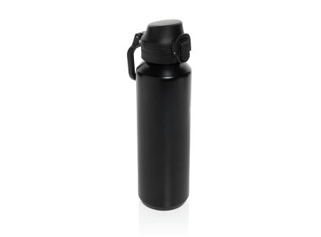 Via RCS Re-Steel Sportflasche mit Verschluss, 600ml