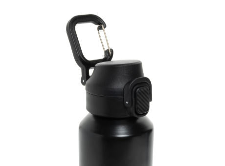Via RCS Re-Steel Sportflasche mit Verschluss, 600ml