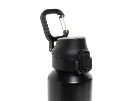 Via RCS Re-Steel Sportflasche mit Verschluss, 600ml
