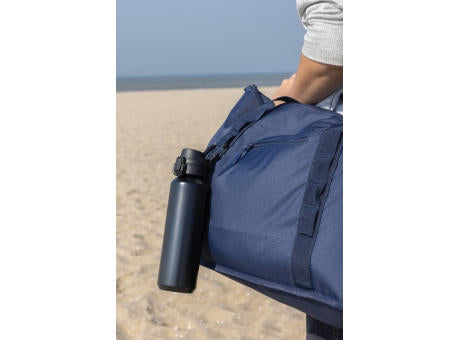 Via RCS Re-Steel Sportflasche mit Verschluss, 600ml