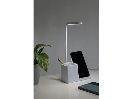 LIGHT & CHARGE - Schreibtischlampe mit Ladestation