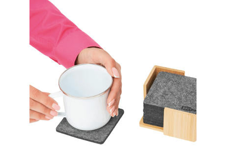 ECO BASE - Filzuntersetzer-Set