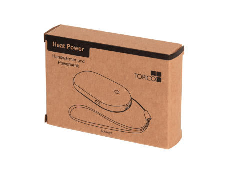 HEAT POWER - Powerbank und Taschen- / Handwärmer