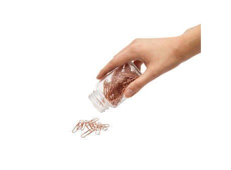 COPPER CLIP - Büroklammern im Glas