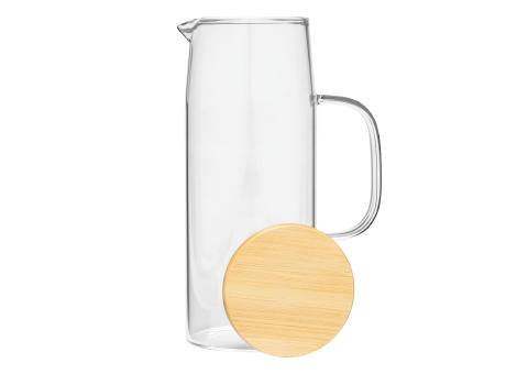 BAMBOO PITCHER - Glas-Karaffe