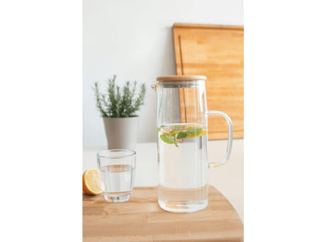 BAMBOO PITCHER - Glas-Karaffe