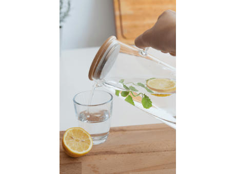 BAMBOO PITCHER - Glas-Karaffe