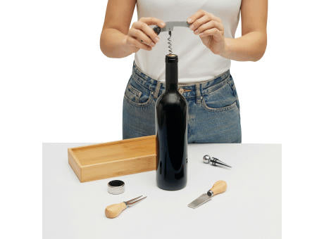 BAMBOO WINE - Wein- und Käseset