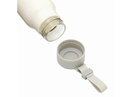 ECO DRINK - Glas-Trinkflasche mit Ummantelung