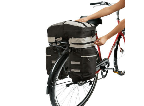 BIKE - Fahrrad-Packtaschenset 3-teilig