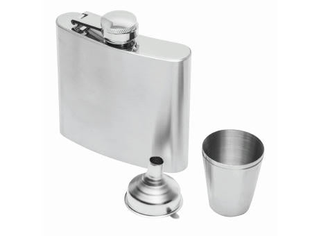 COWBOY - Edelstahl-Flachmann-Set