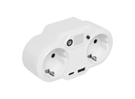 ENDLESS POWER NIGHT - USB-Adapter-Stecker-Netzteil mit Nachtlicht