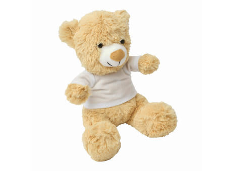 ALEXANDER - Plüsch-Bär mit weißem T-Shirt (separat gepackt)