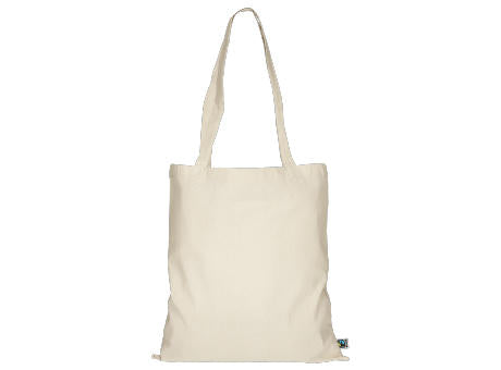 T15211-TEXXILLA Baumwolltasche aus fairtrade zertifizierte Baumwolle,  ca. 38 x 42 cm, 2 lange Henkel, 200 g/m²