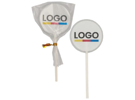 Lolli mit Erdbeergeschmack groß