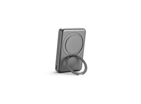 WARSHEL 10. Magnetische Powerbank mit 10'000 mAh und superschnellem kabellosem Ladegerät (15 W) aus recyceltem ABS (100% rABS) mit Ständer