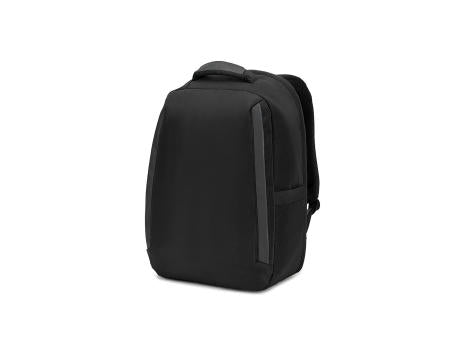 YANGON BPACK. Diebstahlsicherer Rucksack aus Twill mit wasserabweisender Beschichtung und recyceltem 600D-Polyester für Laptops 17'3"