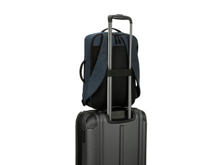 NIAMEY. Tasche aus hochdichtem, recyceltem 300D-Polyester für Laptop 15'6"