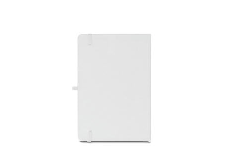 ANNE SUB. A5 Notizbuch aus recyceltem 300D-Polyester (100% rPET), ideal für die Sublimationspersonalisierung