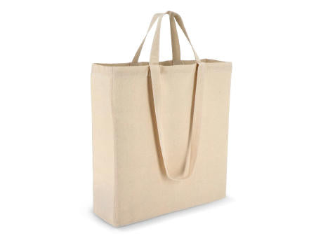 Tragetasche aus Baumwolle OEKO-TEX® 38 x 10 x 42cm 140g/m²