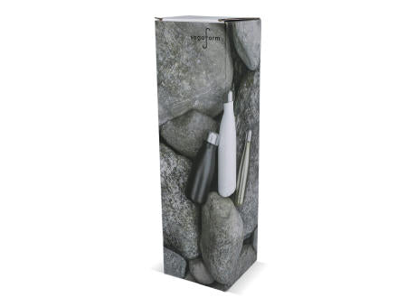 Sagaform Nils Stahlflasche Chrom 500 ml