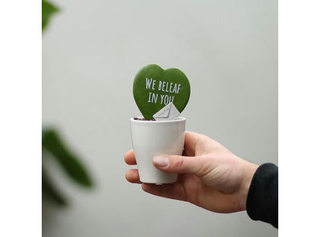 Message Printz® - Herzblatt-Pflanze