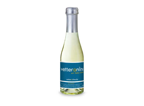 Promo Secco Piccolo - Flasche klar - Kapselfarbe Gold, 0,2 l