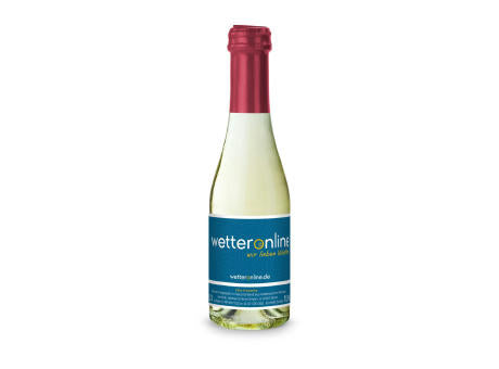 Promo Secco Piccolo - Flasche klar - Kapselfarbe Gold, 0,2 l
