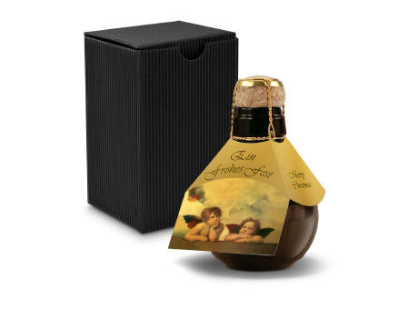 Kleinste Sektflasche der Welt! Raffael - Inklusive Geschenkkarton in Gelb, 125 ml
