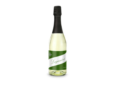 Sekt Cuvée - Flasche klar - Kapselfarbe Gold, 0,75 l