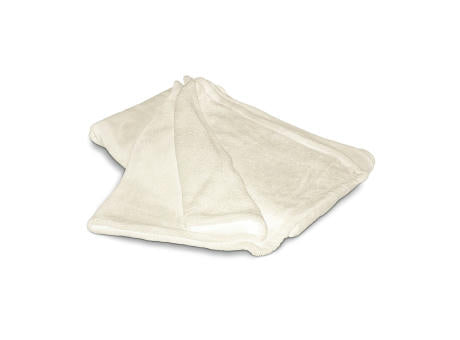 Mikroflauschdecke beige - 150 x 200 cm, 250 g/m²