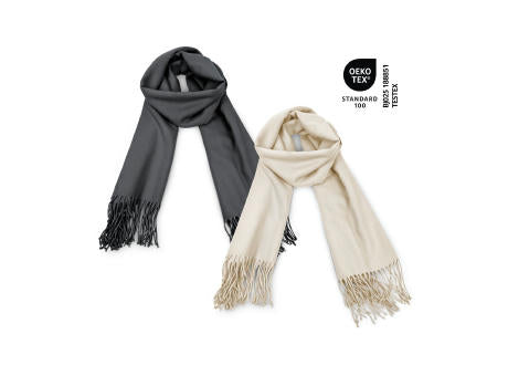 Schal Modena anthrazit - 60 x 180 cm, 230 g/m²