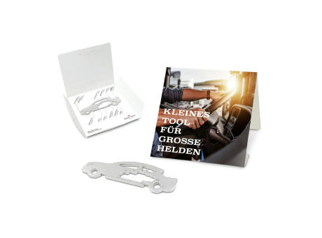 Geschenkartikel: ROMINOX® Key Tool Truck / LKW (22 Funktionen) im Motiv-Mäppchen Große Helden
