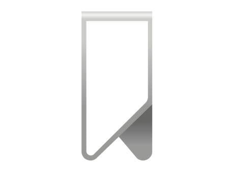ROMINOX® Mehrweg-Büroklammer X Clip Variante A, idealer Mailingartikel für Dokumente, bis zu 12 Seiten Klemmkraft