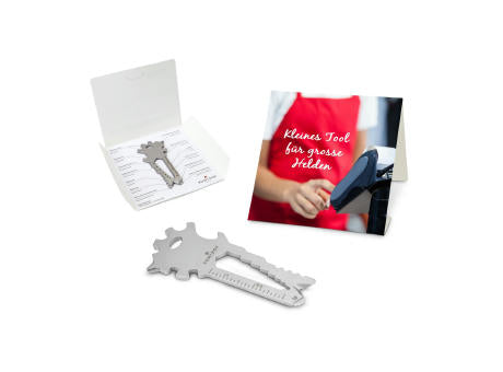 Geschenkartikel: ROMINOX® Key Tool Truck / LKW (22 Funktionen) im Motiv-Mäppchen Große Helden (Einzelhandel)