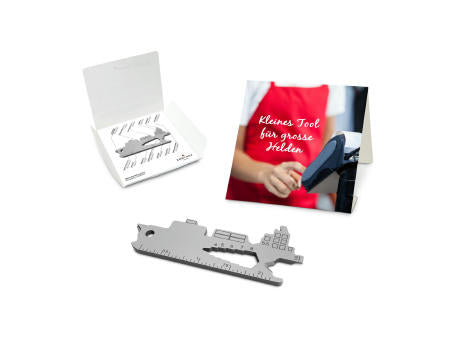 Geschenkartikel: ROMINOX® Key Tool Truck / LKW (22 Funktionen) im Motiv-Mäppchen Große Helden (Einzelhandel)