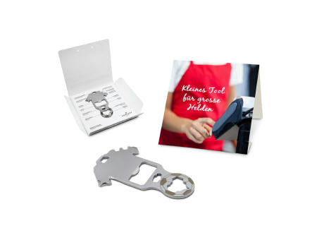 Geschenkartikel: ROMINOX® Key Tool Truck / LKW (22 Funktionen) im Motiv-Mäppchen Große Helden (Einzelhandel)