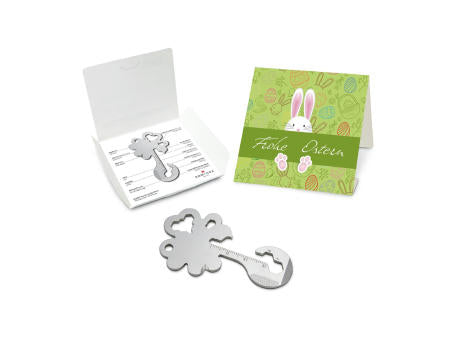 Geschenkartikel: ROMINOX® Key Tool Truck / LKW (22 Funktionen) im Motiv-Mäppchen Osterhase