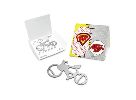 Geschenkartikel: ROMINOX® Key Tool Truck / LKW (22 Funktionen) im Motiv-Mäppchen Super Dad