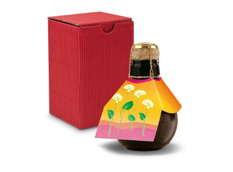 Kleinste Sektflasche der Welt! Calla - Inklusive Geschenkkarton in Gelb, 125 ml