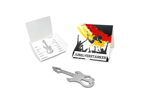 Geschenkartikel: ROMINOX® Key Tool Truck / LKW (22 Funktionen) im Motiv-Mäppchen Deutschland Fan Jubelverstärker