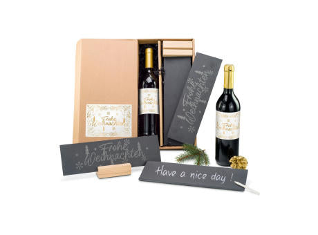 Geschenkset / Präsenteset: Schiefer & Wein