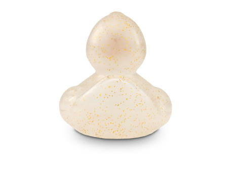 Werbeente Giselle Goldglitzer, ca. 8 cm
