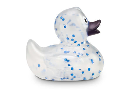 Werbeente Bibi Blauglitzer, ca. 8 cm