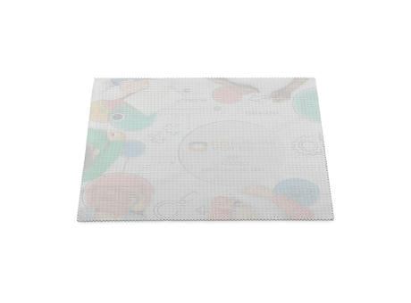 Mousepad 4in1 aus Mikrofaser, mit Anti-Rutsch Noppen, 20 x 23 cm, inkl. Polybeutel