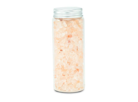 Himalaya-Badesalz 190 g, Patchouli-Sandelholz - auch mit individuellem Etikett